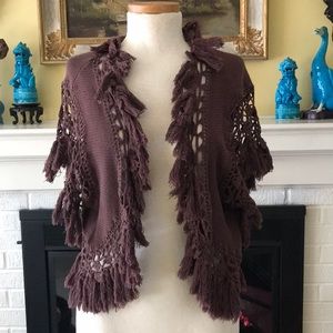 Caplet.  Sweater. Shrug